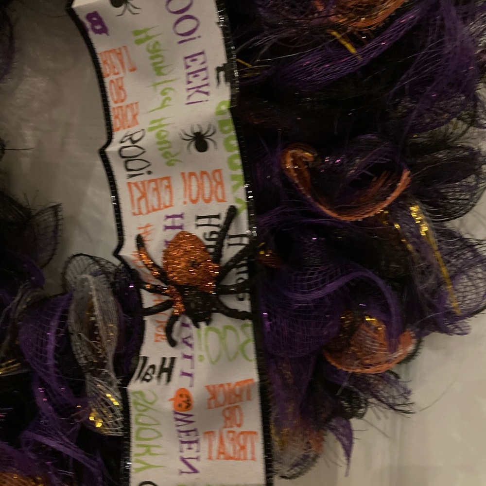 Halloween wreath - Picture 5 of 7